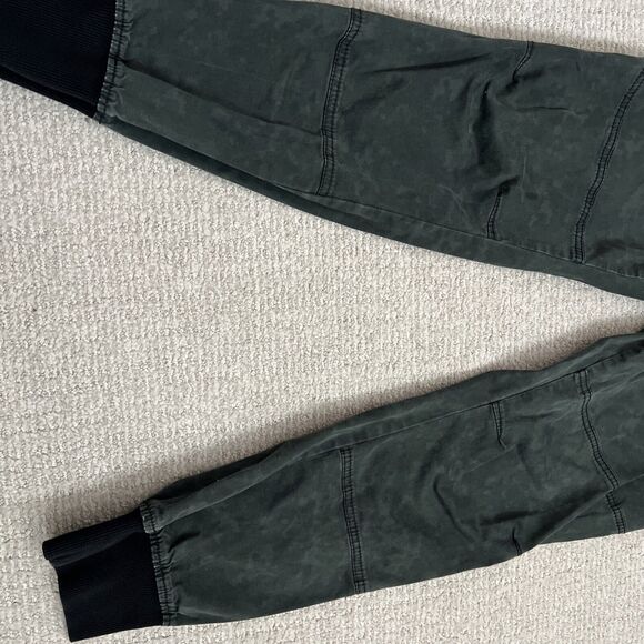 Cape Juby Jogger Pants Mens 32 Black Elastic Waist Slash Pockets Drawstring - Picture 5 of 8